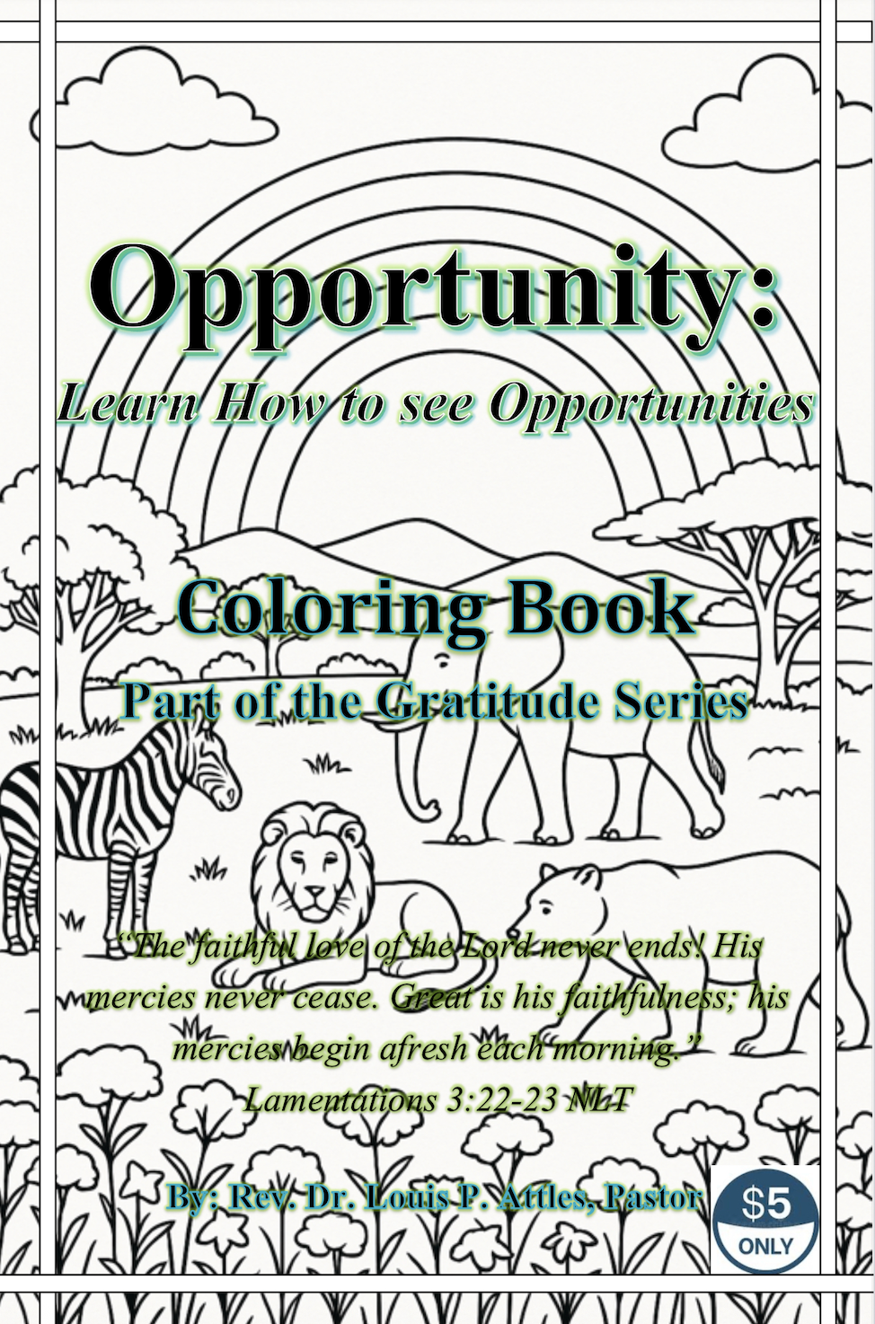 10-Gratitude coloring book bundle