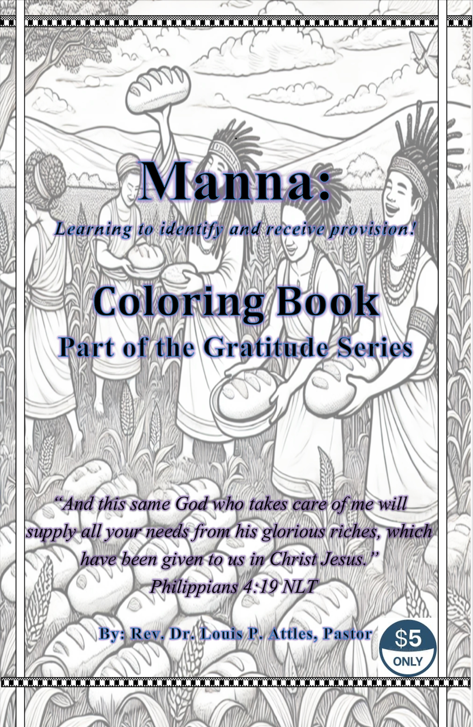10-Gratitude coloring book bundle