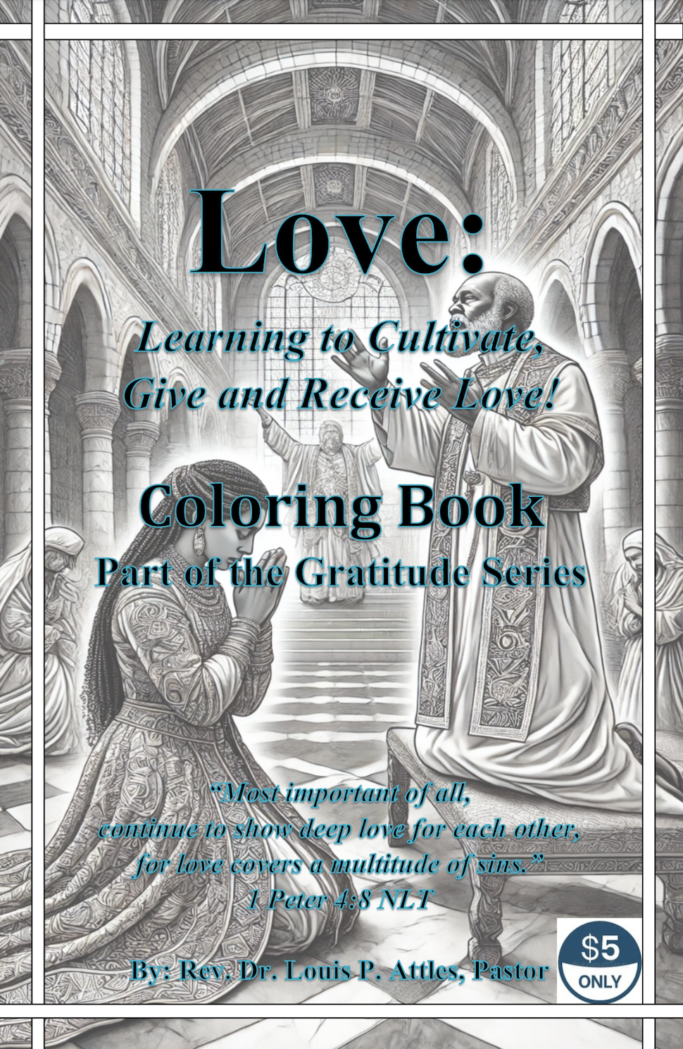 10-Gratitude coloring book bundle