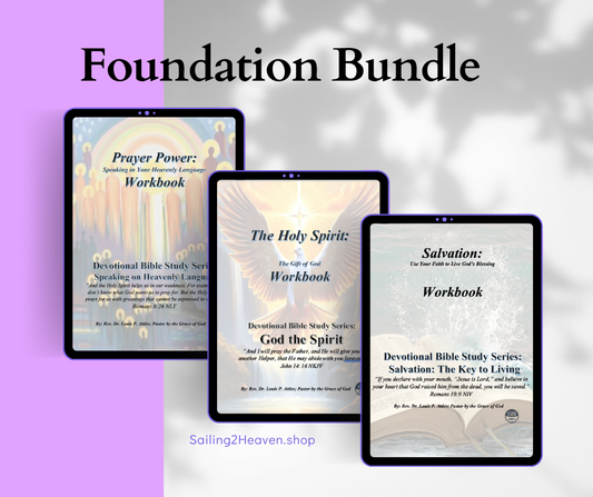 Foundation Bundle- This bundle excludes 3 studies: 1. Salvation; 2.The Holy Spirit; 3. Prayer Power