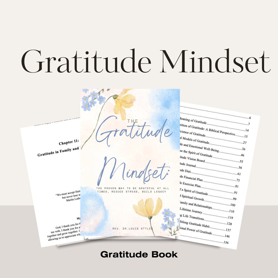 Gratitude Set: Gratitude Mindset Book & Gratitude Journal