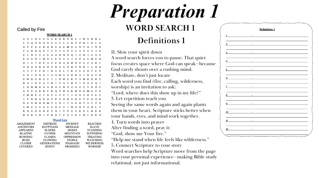 Vision: Learning to See God’s Fire Bundle